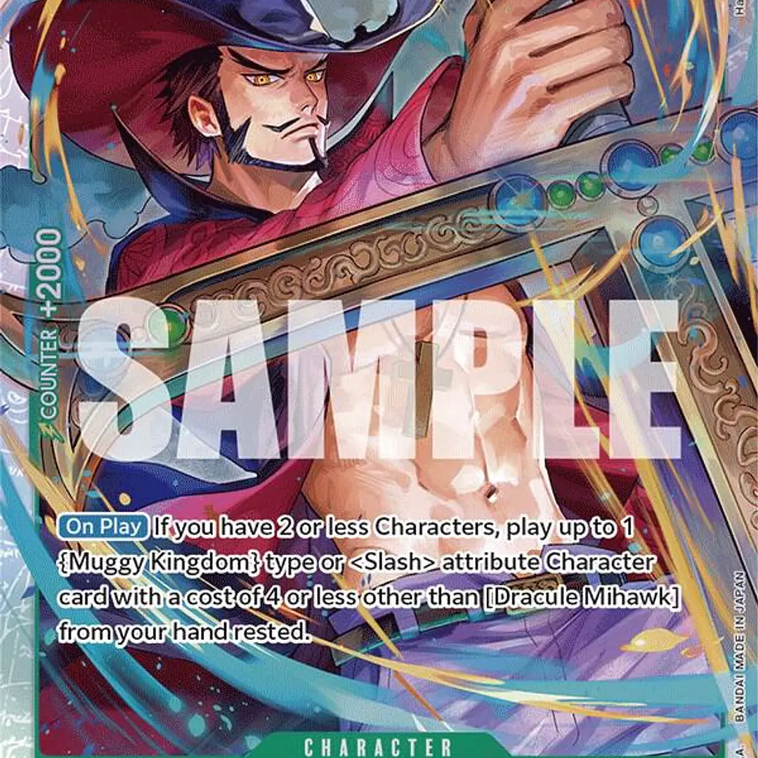 Dracule Mihawk - Starter Deck 12: Zoro and Sanji (ST-12) 1