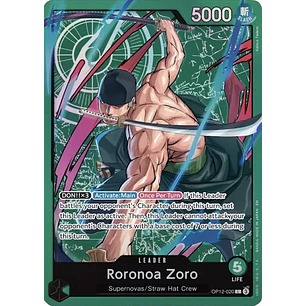 Roronoa Zoro - OP12-020 (Zoro Deck) - Learn Together Deck Set (LT-01)