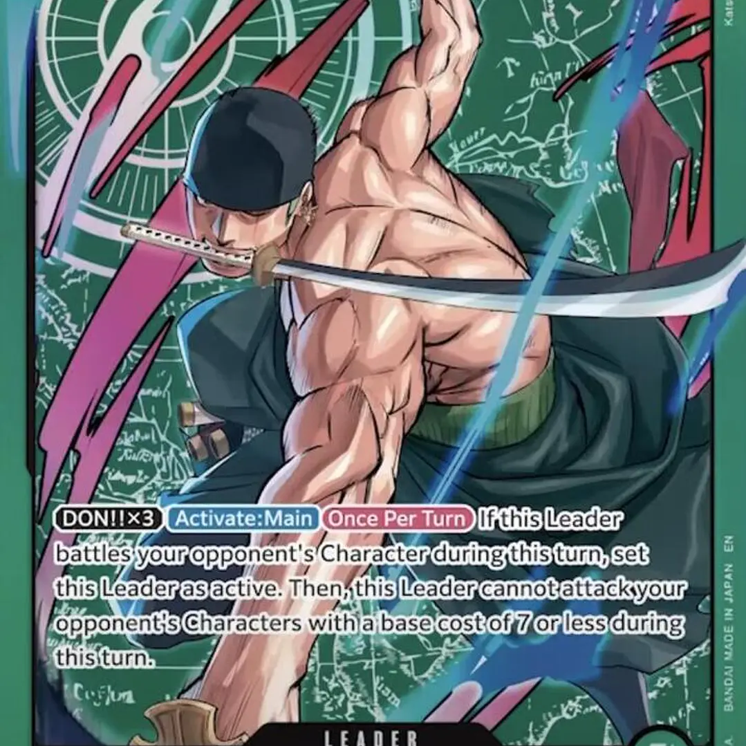 Roronoa Zoro - OP12-020 (Zoro Deck) - Learn Together Deck Set (LT-01) 1