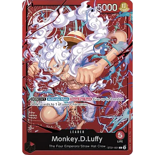 Monkey.D.Luffy - ST21-001 (Luffy Deck) - Learn Together Deck Set (LT-01)