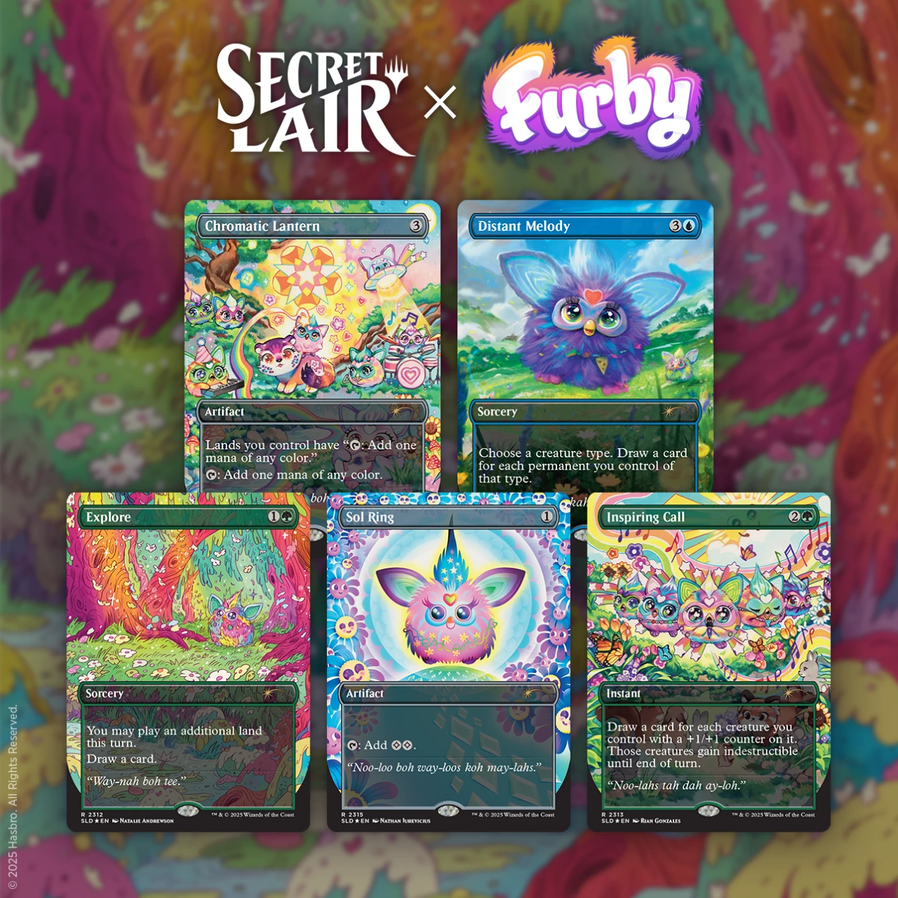 MTG [EN] Secret Lair Drop - Secret Lair x Furby: Doo-ay Noo-