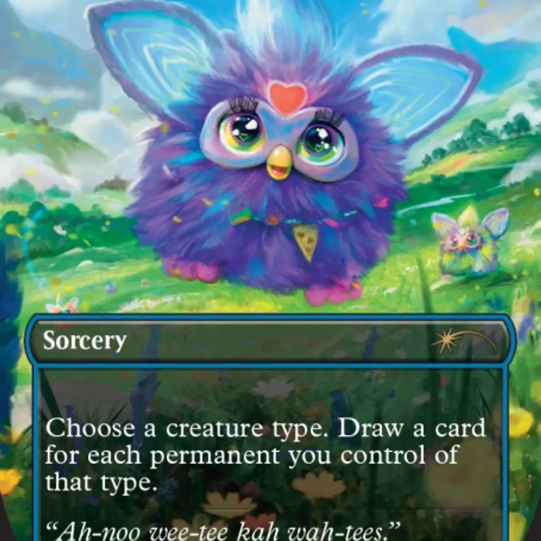 MTG [EN] Secret Lair Drop - Secret Lair x Furby: Doo-ay Noo-lah - Regular - Inglés 2