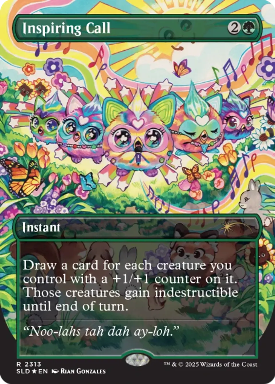 MTG [EN] Secret Lair Drop - Secret Lair x Furby: Doo-ay Noo-lah - Regular - Inglés 4