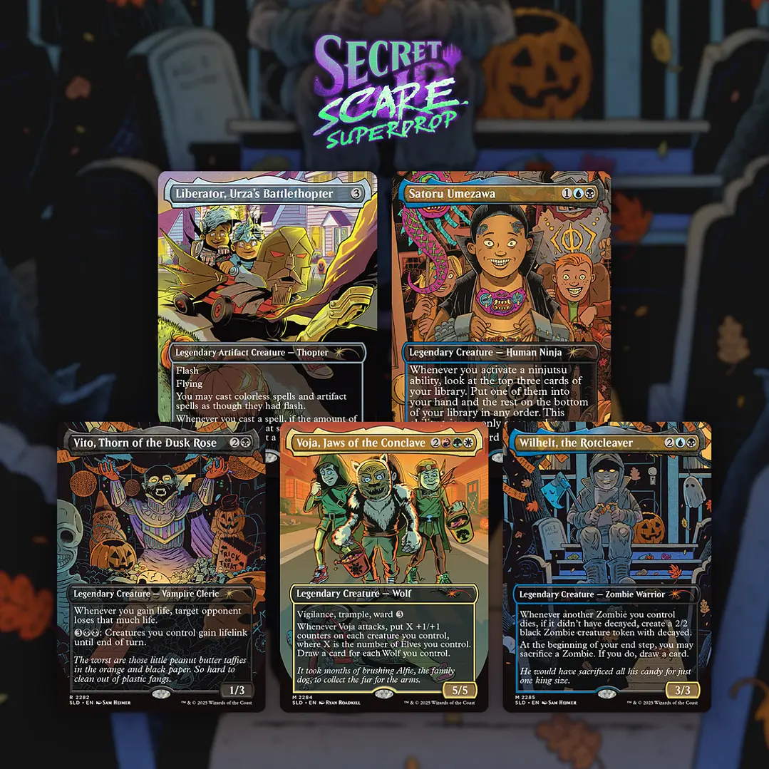 MTG [EN] Secret Lair Drop - Secret Scare Superdrop - Trick Or Treat - Regular - Inglés 1
