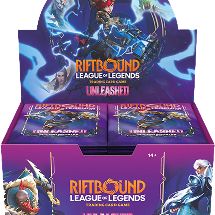 Preventa - Riftbound TCG: Set 3 - Unleashed Booster Display - Inglés 1