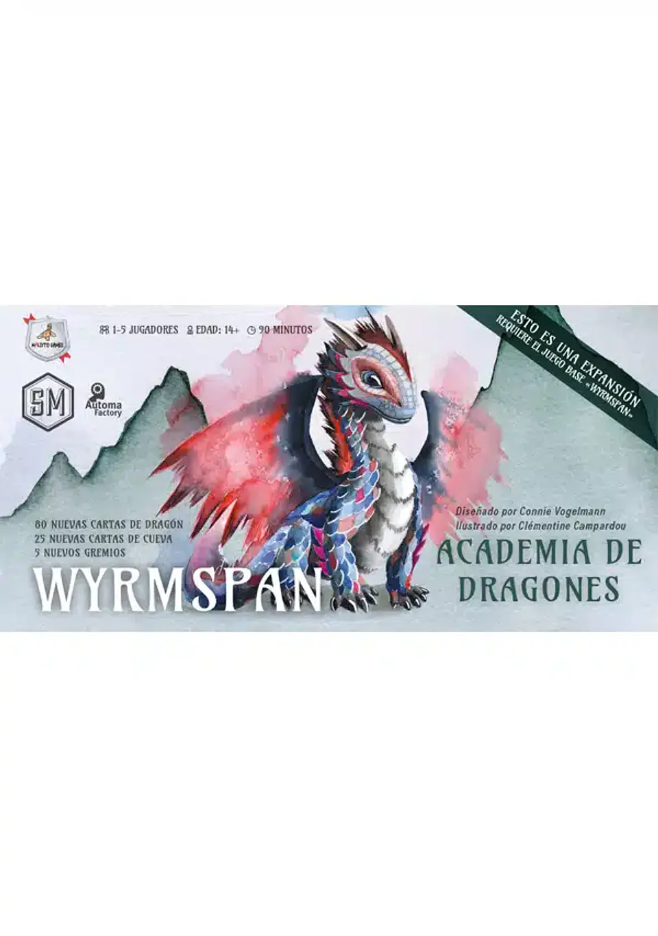 Expansion Wyrrmspan - Academia de Dragones - Español 1