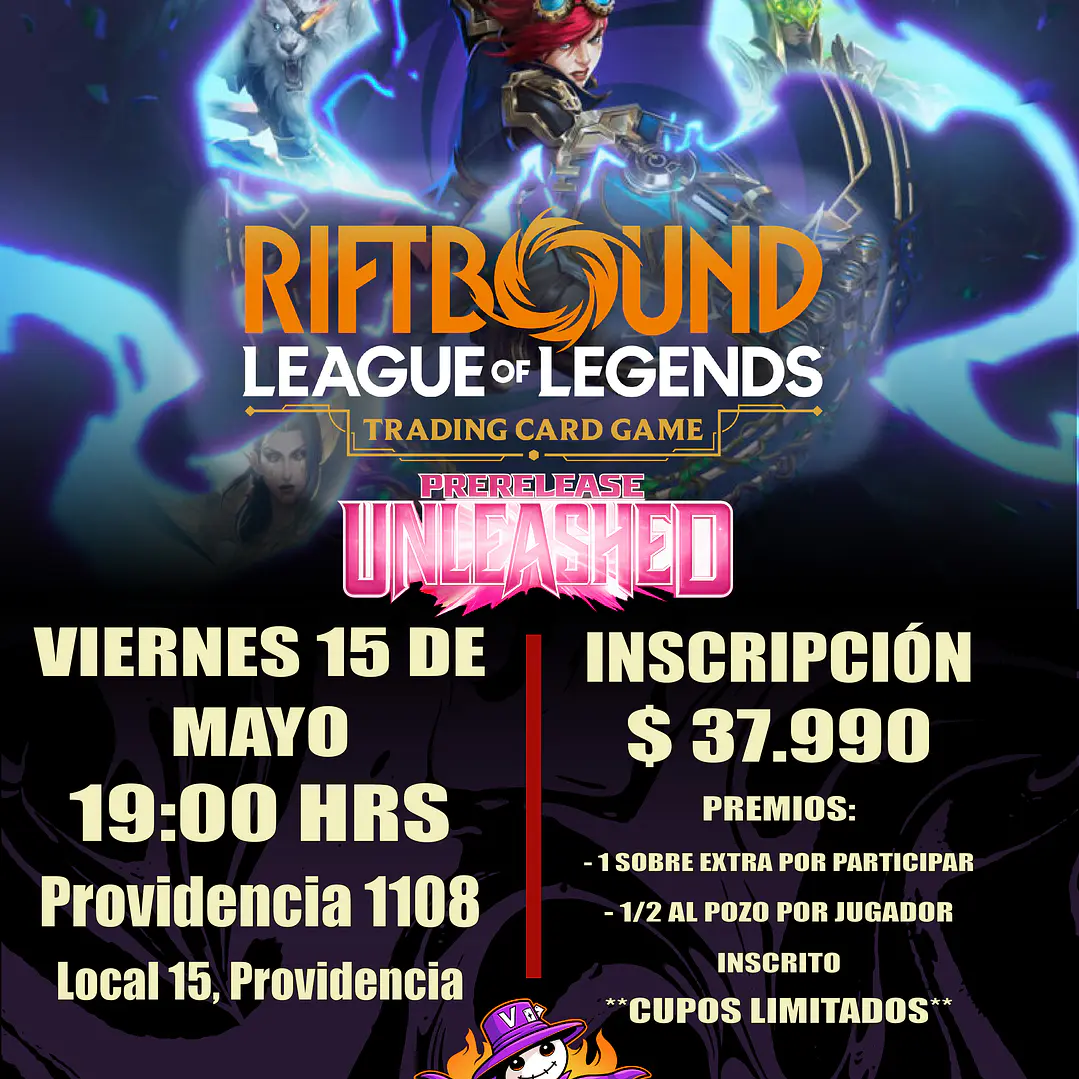 Preventa - Riftbound PreRift Event Unleashed 1