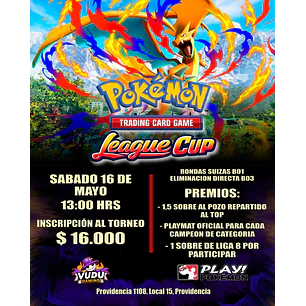 Evento - Pokemon TCG: League Cup - Sabado 16 de Mayo 2026