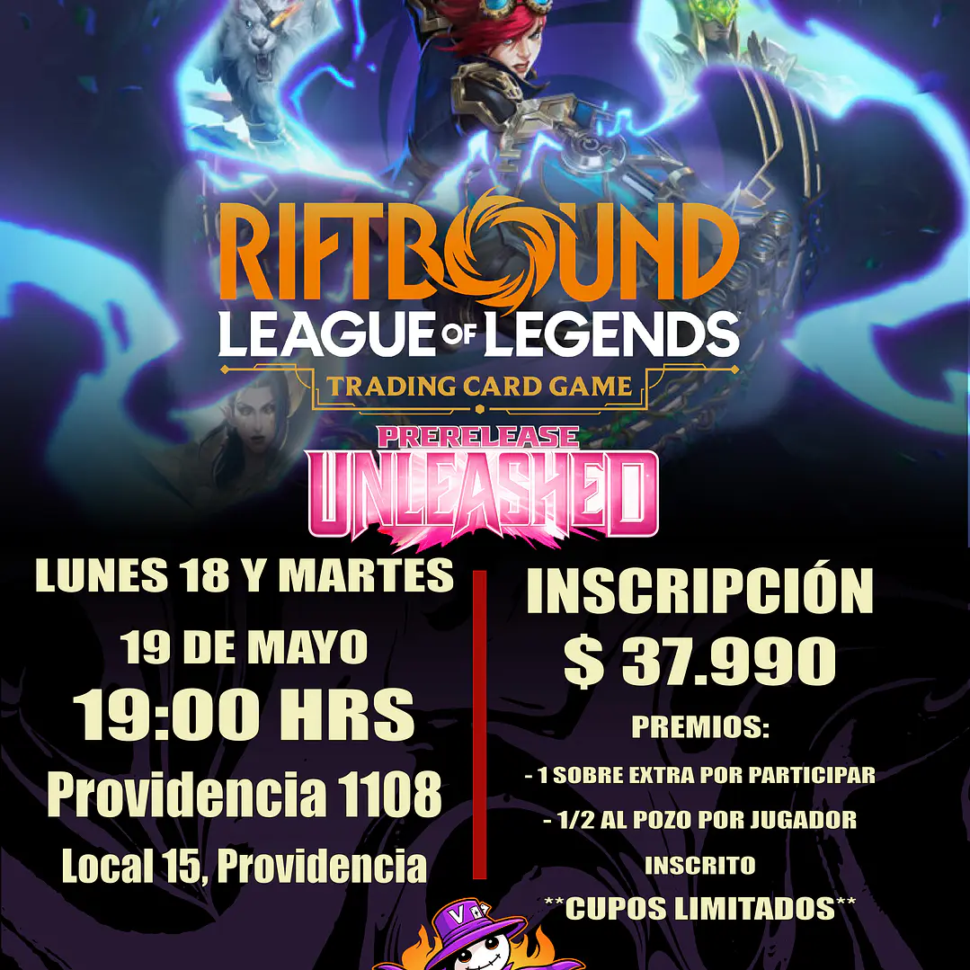 Preventa - Riftbound PreRift Event Unleashed 1