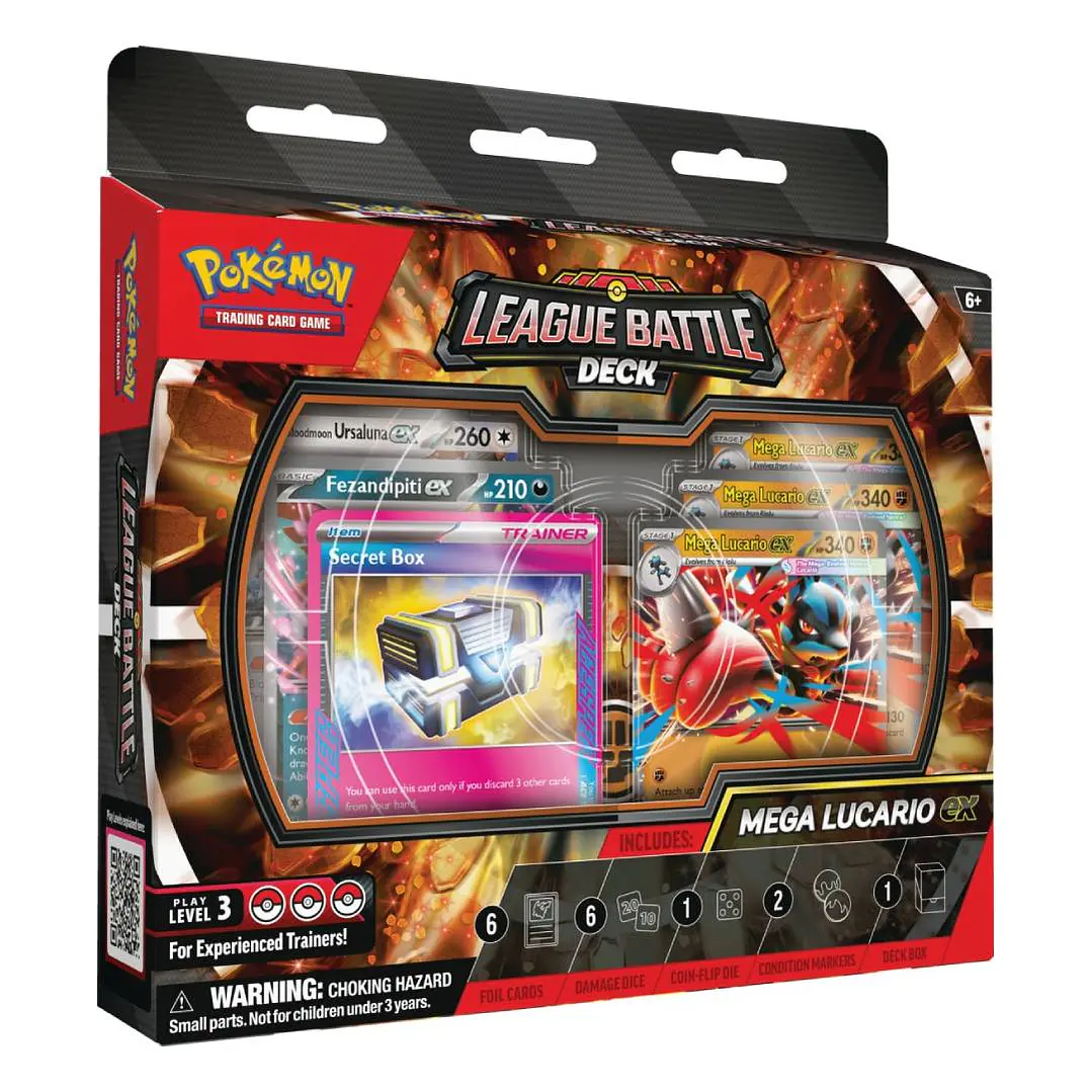 Pokemon TCG: Mega Lucario Ex League Battle Deck 1