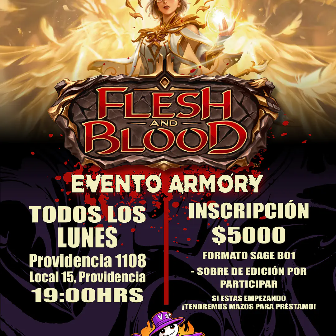 Evento - Weekly Armory - Flesh And Blood 1