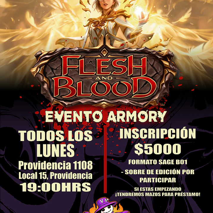 Evento - Weekly Armory - Flesh And Blood 1