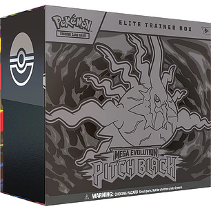 Preventa - Pokemon TCG: Mega Evolution Pitch Black- Elite Trainer Box - Inglés