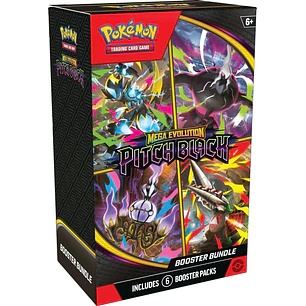 Preventa - Pokemon TCG: Mega Evolution Pitch Black- Booster Bundle - Inglés
