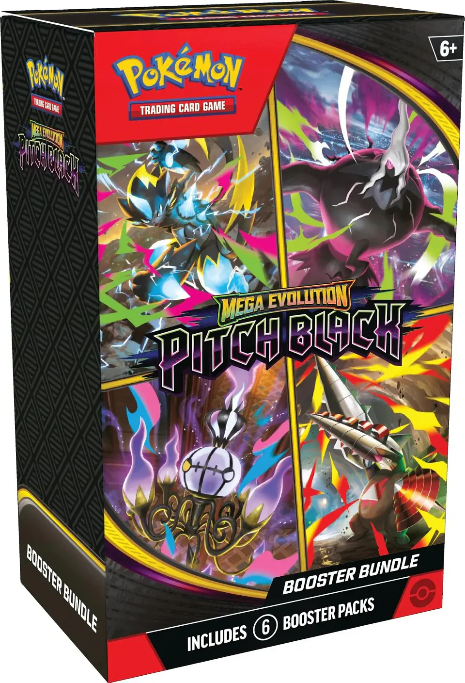 Pokemon TCG: Mega Evolution Pitch Black- Booster Bundle - Inglés 1