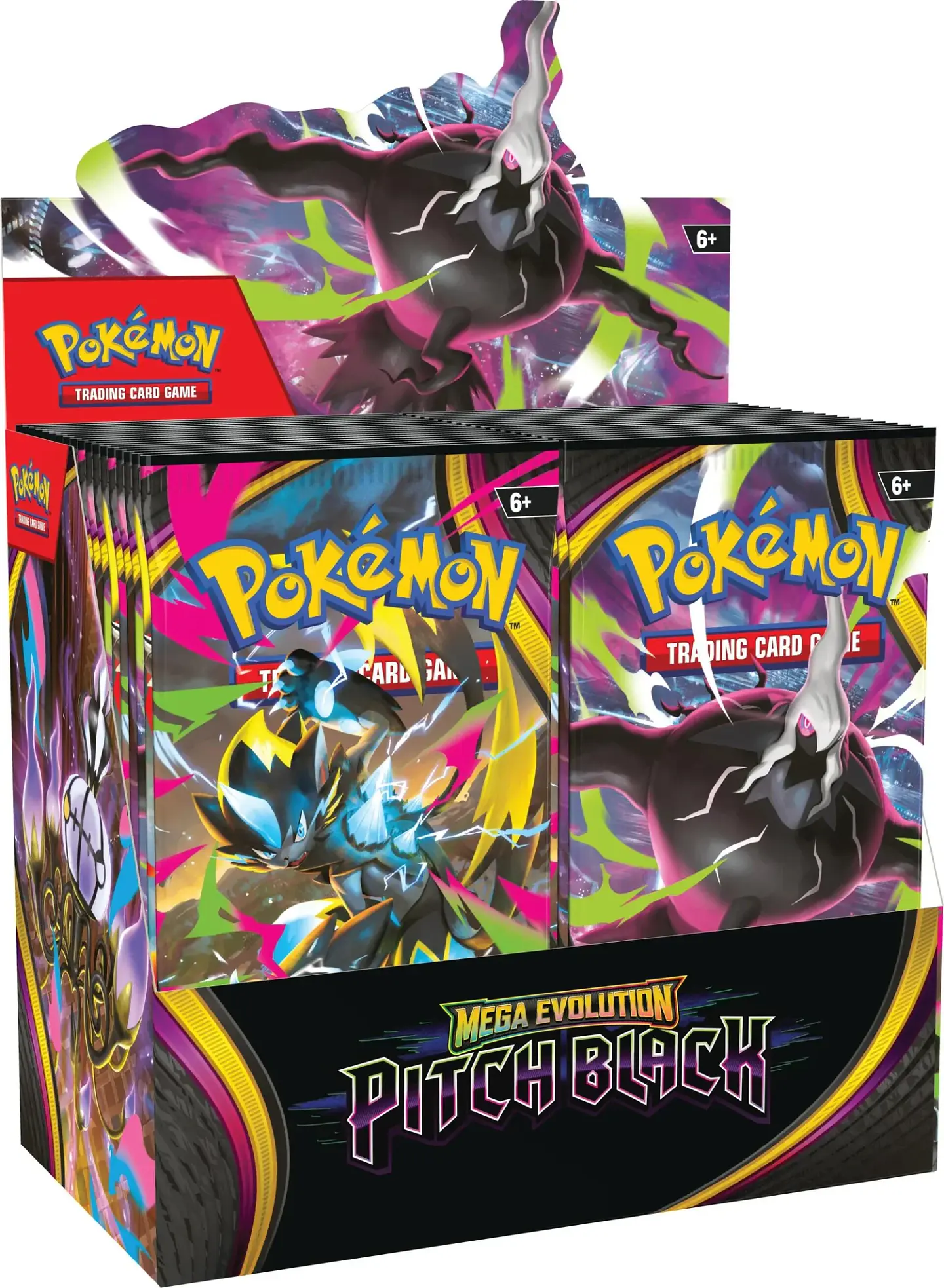 Pokemon TCG: Mega Evolution Pitch Black- Booster Box - Inglés 1