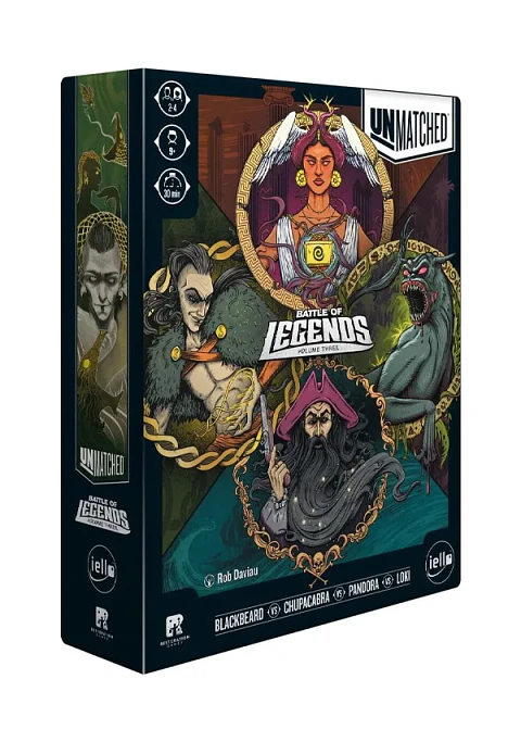 Unmatched: Batalla de leyendas Volumen 3 - Español