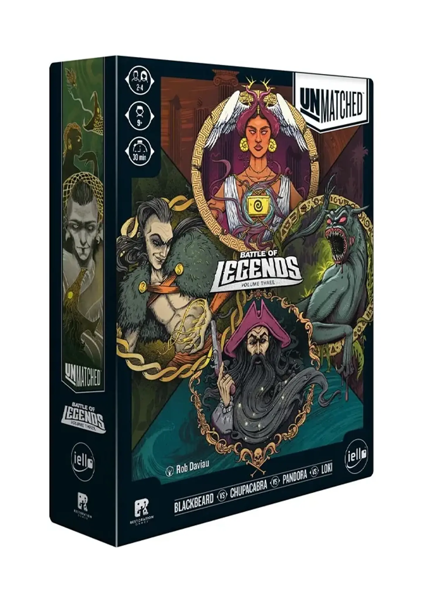 Unmatched: Batalla de leyendas Volumen 3 - Español 1