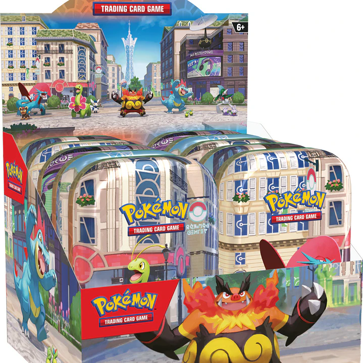 Pokemon TCG Luminose City Mini Tin - Inglés 1