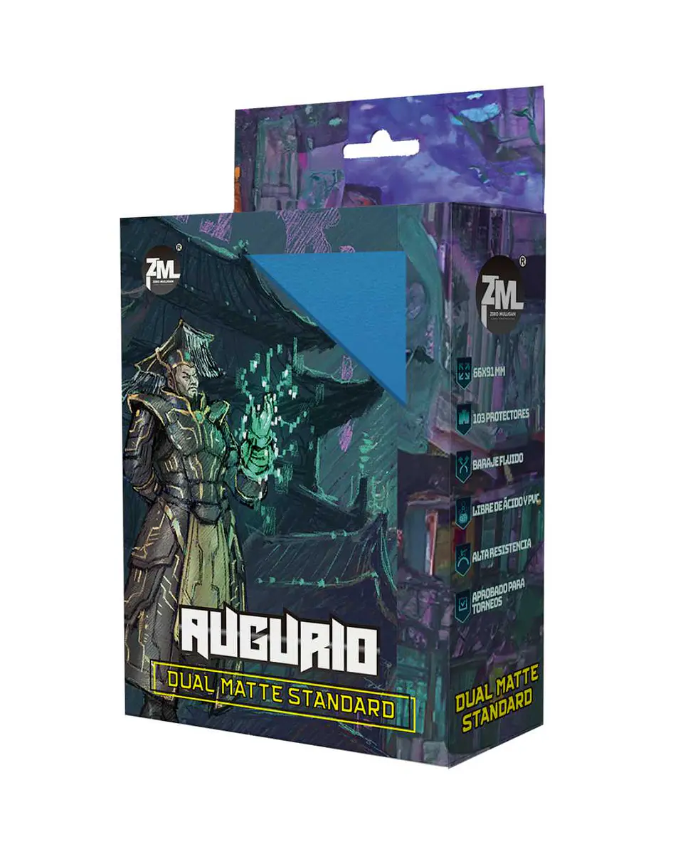 Protectores Standard Zero Mulligan Augurio - Dual Matte 1