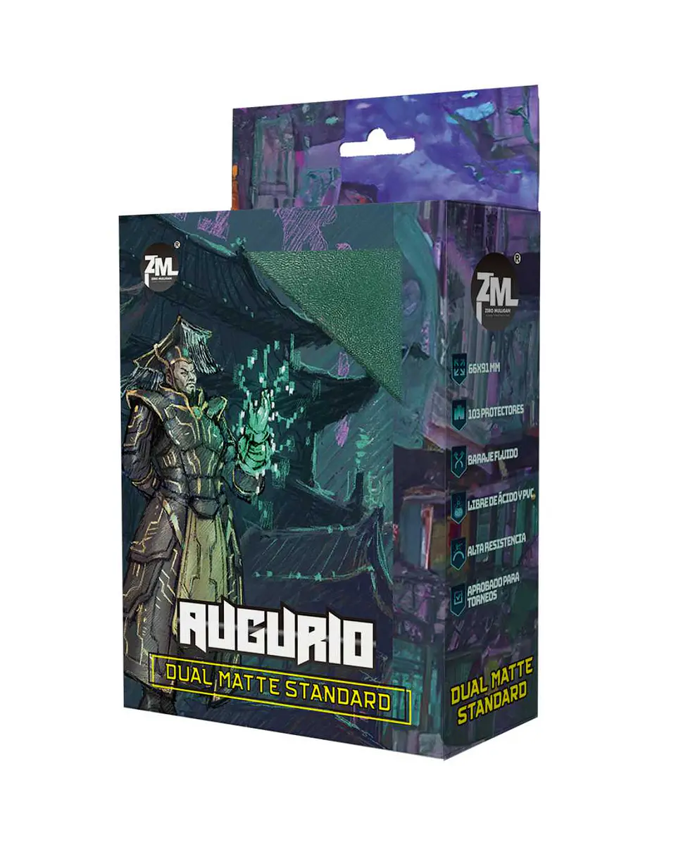 Protectores Standard Zero Mulligan Augurio - Dual Matte 4