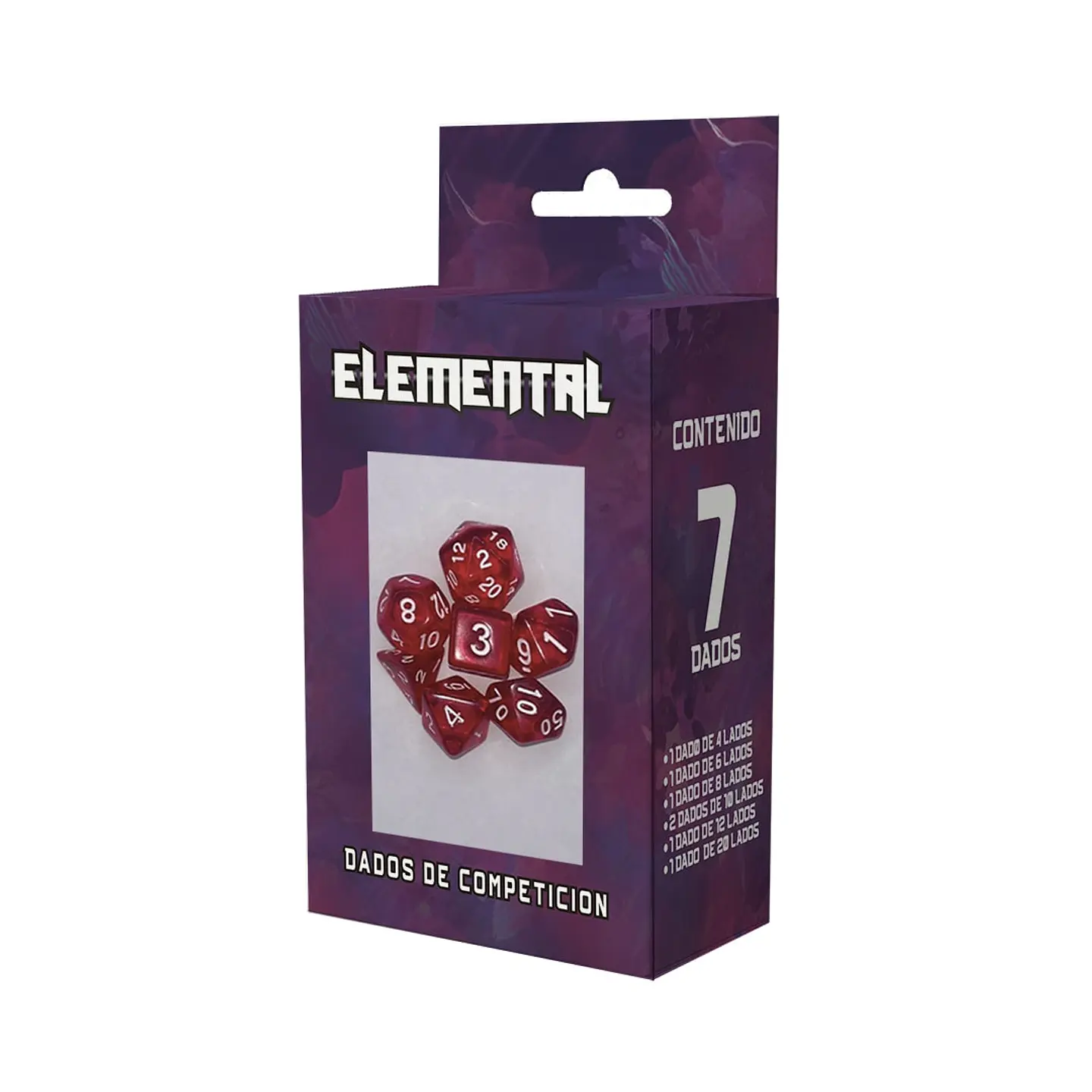 Dados Zero Mulligan Elemental - Color al Azar 1