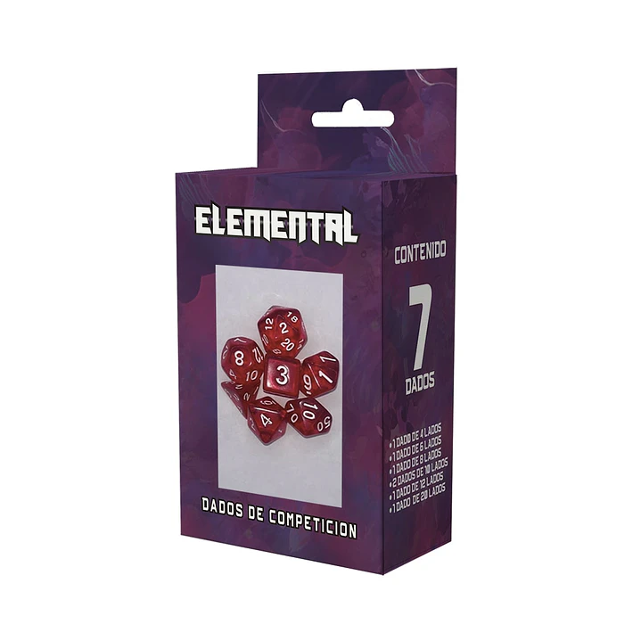 Dados Zero Mulligan Elemental - Color al Azar 1