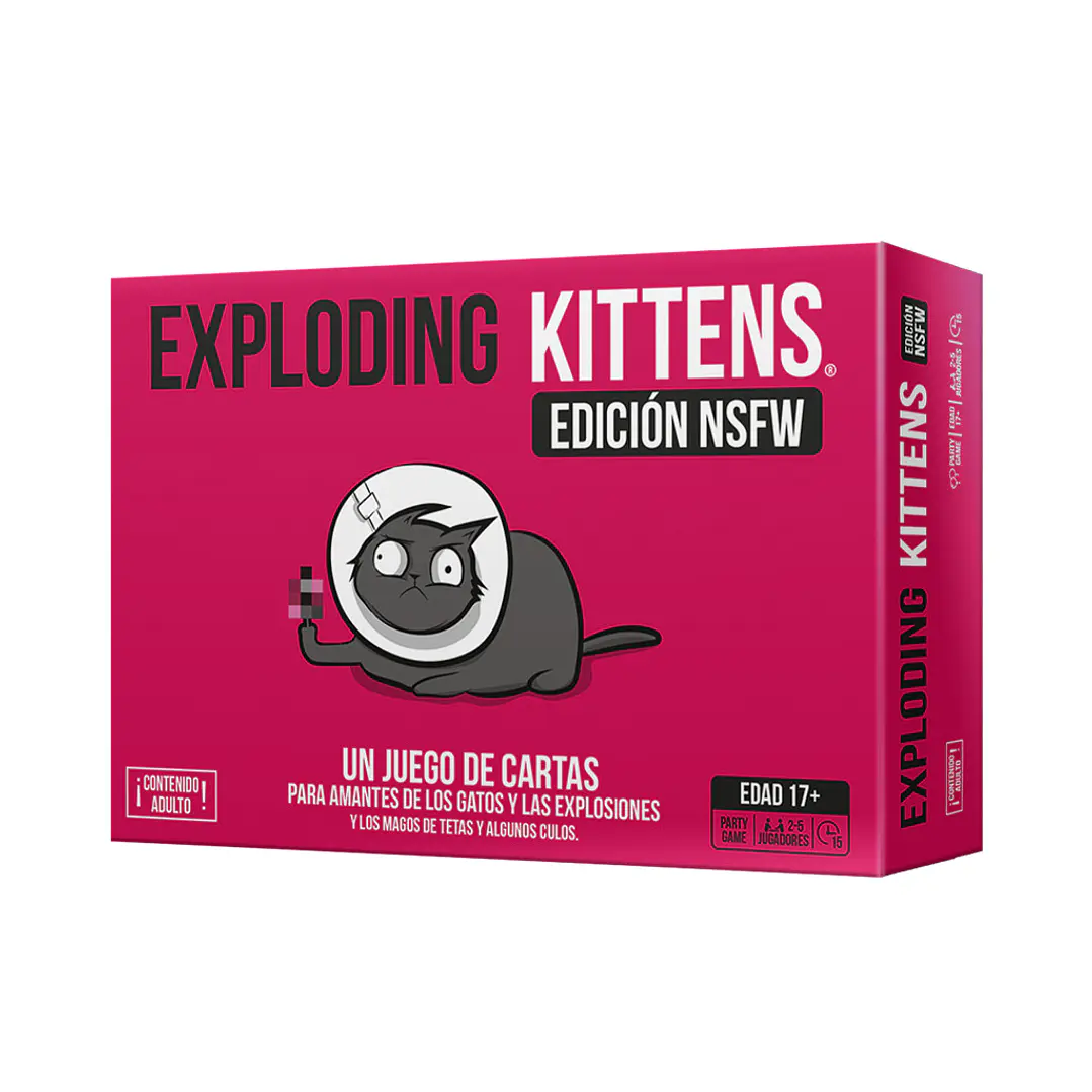 Exploding Kittens NSFW 3.0 (Pink) - Español 1