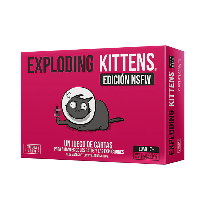 Exploding Kittens NSFW 3.0 (Pink) - Español 1