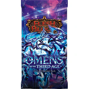 Flesh and Blood TCG: Omens of the Third Age - Play booster - Inglés