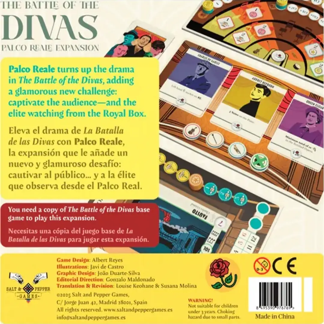La Batalla de las Divas: Expansión Palco Reale - Español  2