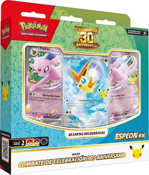 Preventa - Pokemon TCG: 30th Celebration Battle Deck Espeon Ex