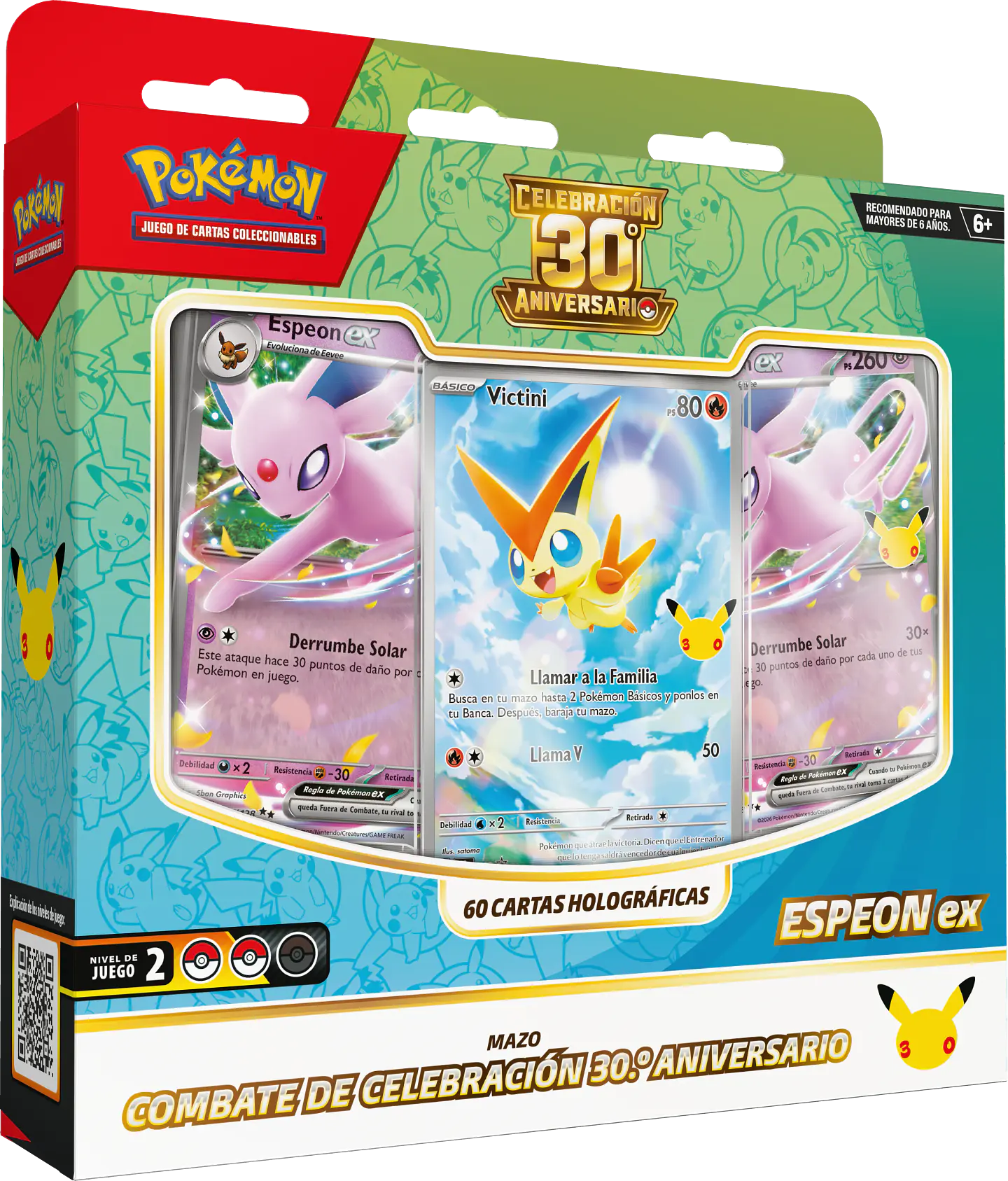 Preventa - Pokemon TCG: 30th Celebration Battle Deck Espeon Ex 1