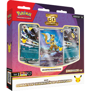 Preventa - Pokemon TCG: 30th Celebration Battle Deck Umbreon Ex - Español
