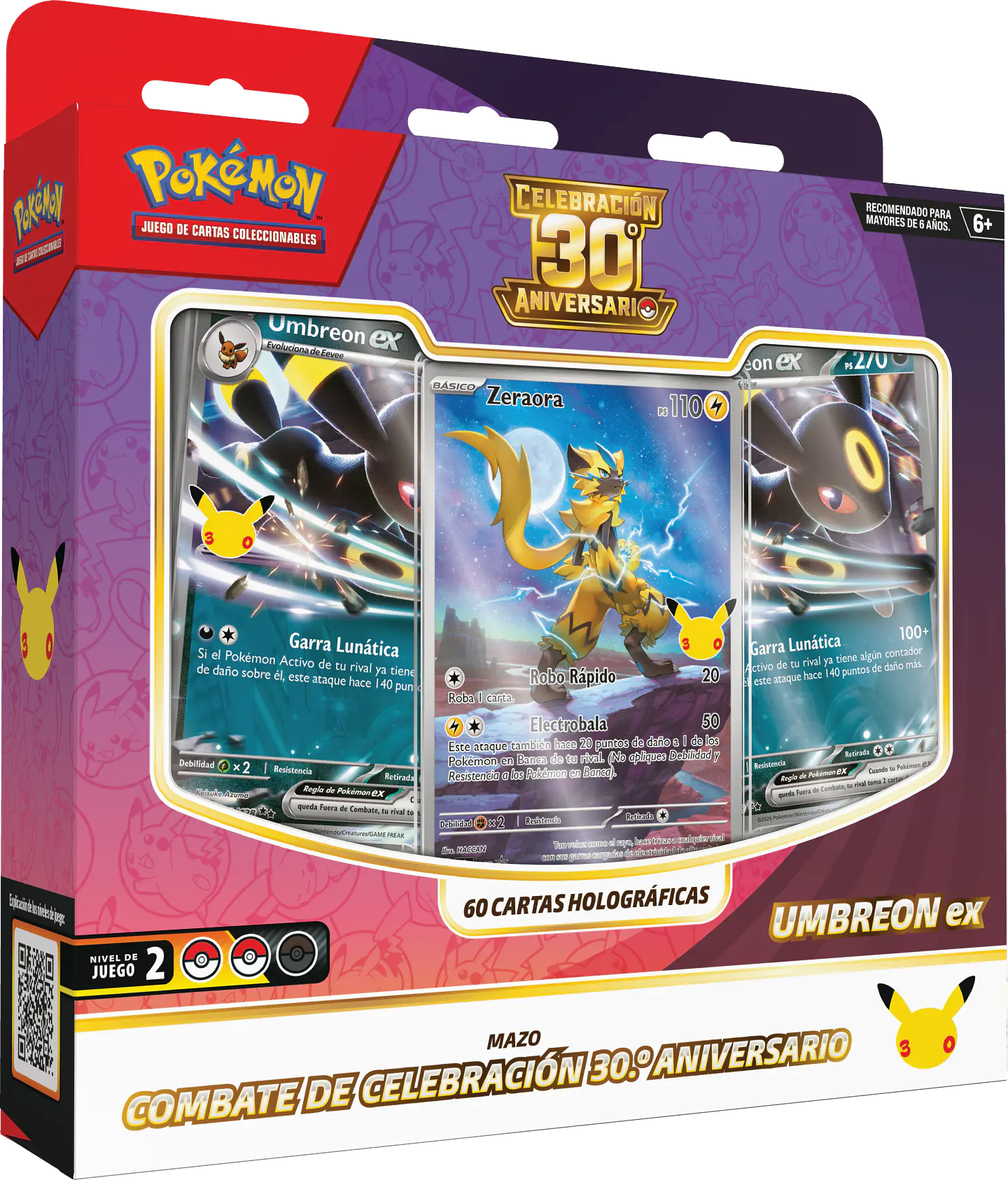Preventa - Pokemon TCG: 30th Celebration Battle Deck Umbreon Ex 1