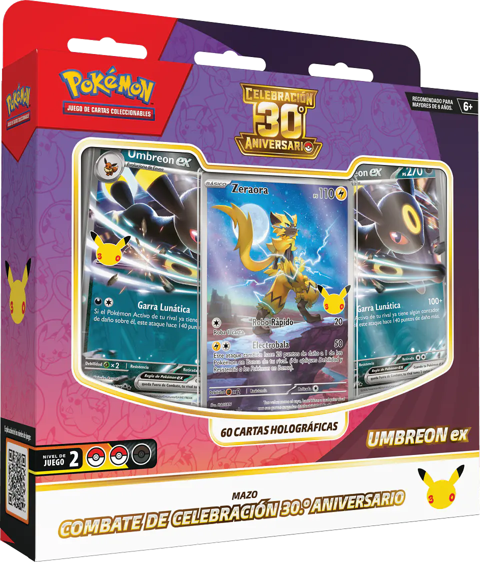 Preventa - Pokemon TCG: 30th Celebration Battle Deck Umbreon Ex 1