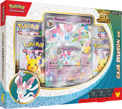 Pokemon TCG: 30th Celebration Sylveon Ex Box