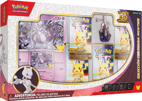 Preventa - Pokemon TCG: 30th Celebration Figure Collection Mewtwo