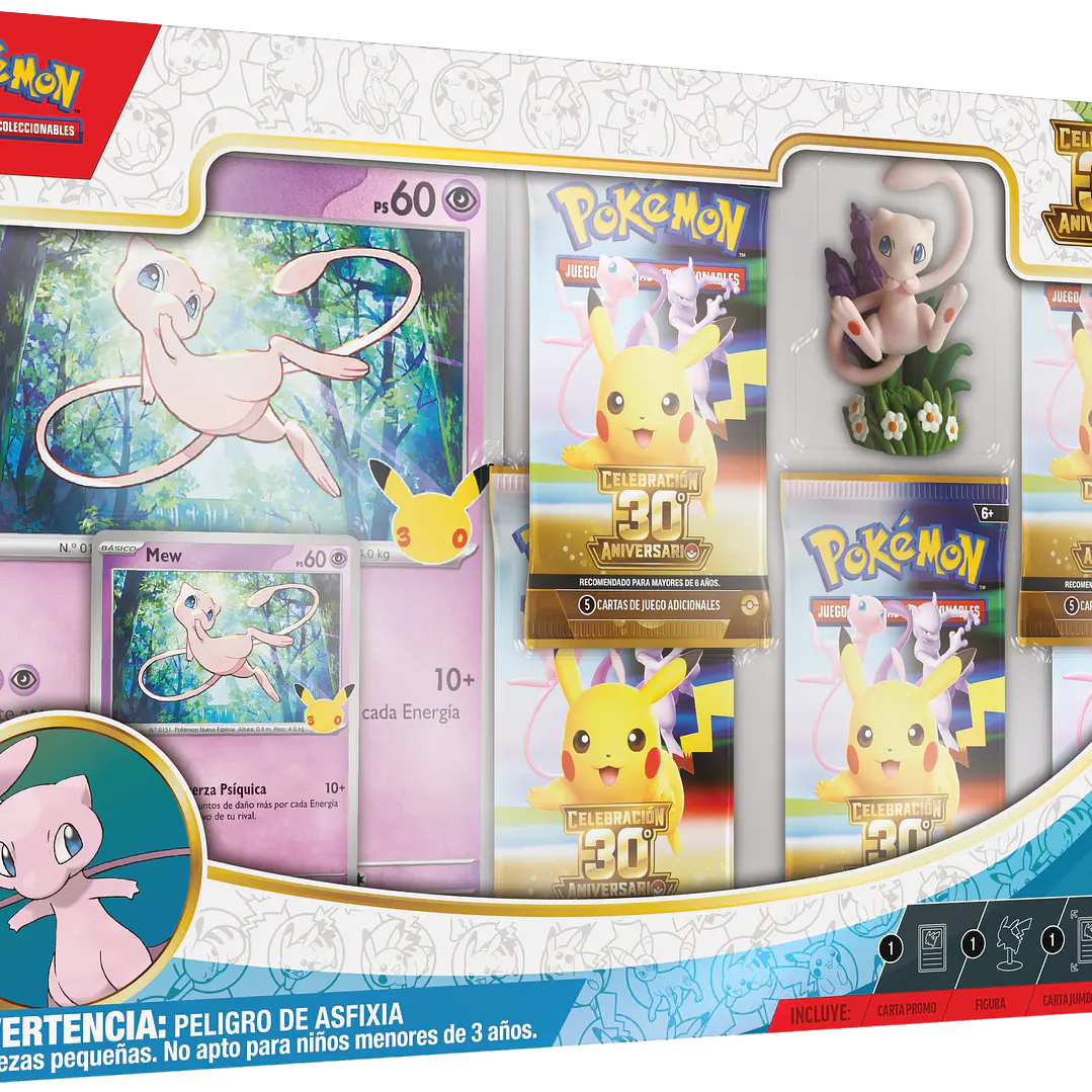 Preventa - Pokemon TCG: 30th Celebration Figure Collection Mew - Español 1