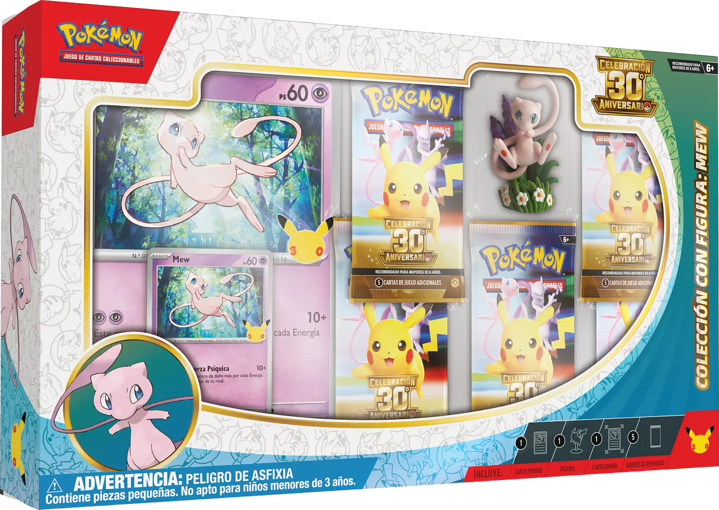 Preventa - Pokemon TCG: 30th Celebration Figure Collection Mew 1