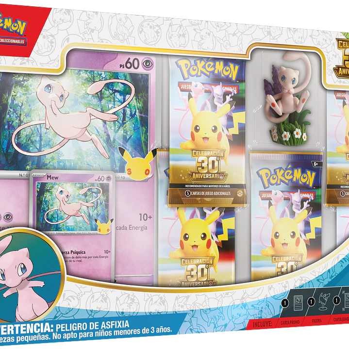 Preventa - Pokemon TCG: 30th Celebration Figure Collection Mew - Español 1
