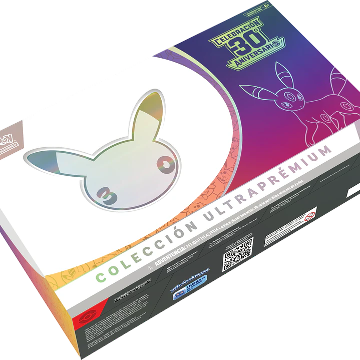 Preventa - Pokemon TCG: 30th Celebration Ultra Premium Collection Night Español 1