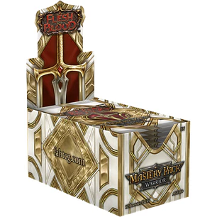 Preventa - Flesh and Blood TCG: Mastery Pack Warrior Display - Inglés