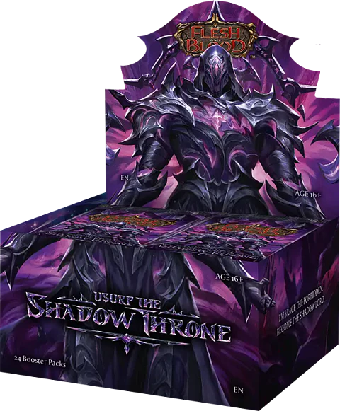 Flesh and Blood TCG: Usurp the Shadow Throne Booster Display - Inglés