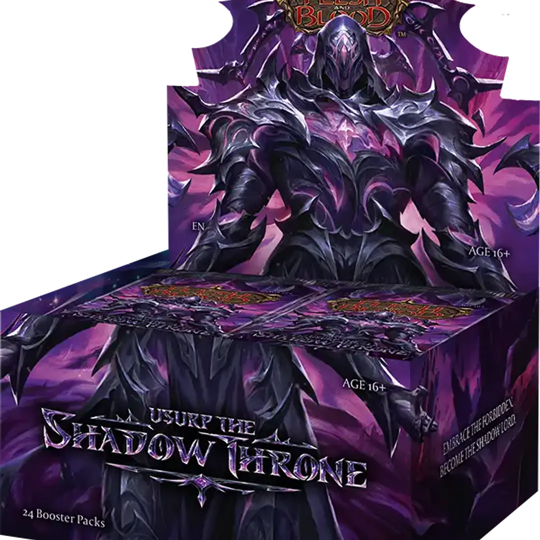Preventa - Flesh and Blood TCG: Usurp the Shadow Throne Booster Display - Inglés 1