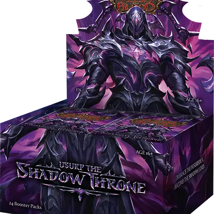 Preventa - Flesh and Blood TCG: Usurp the Shadow Throne Booster Display - Inglés 1