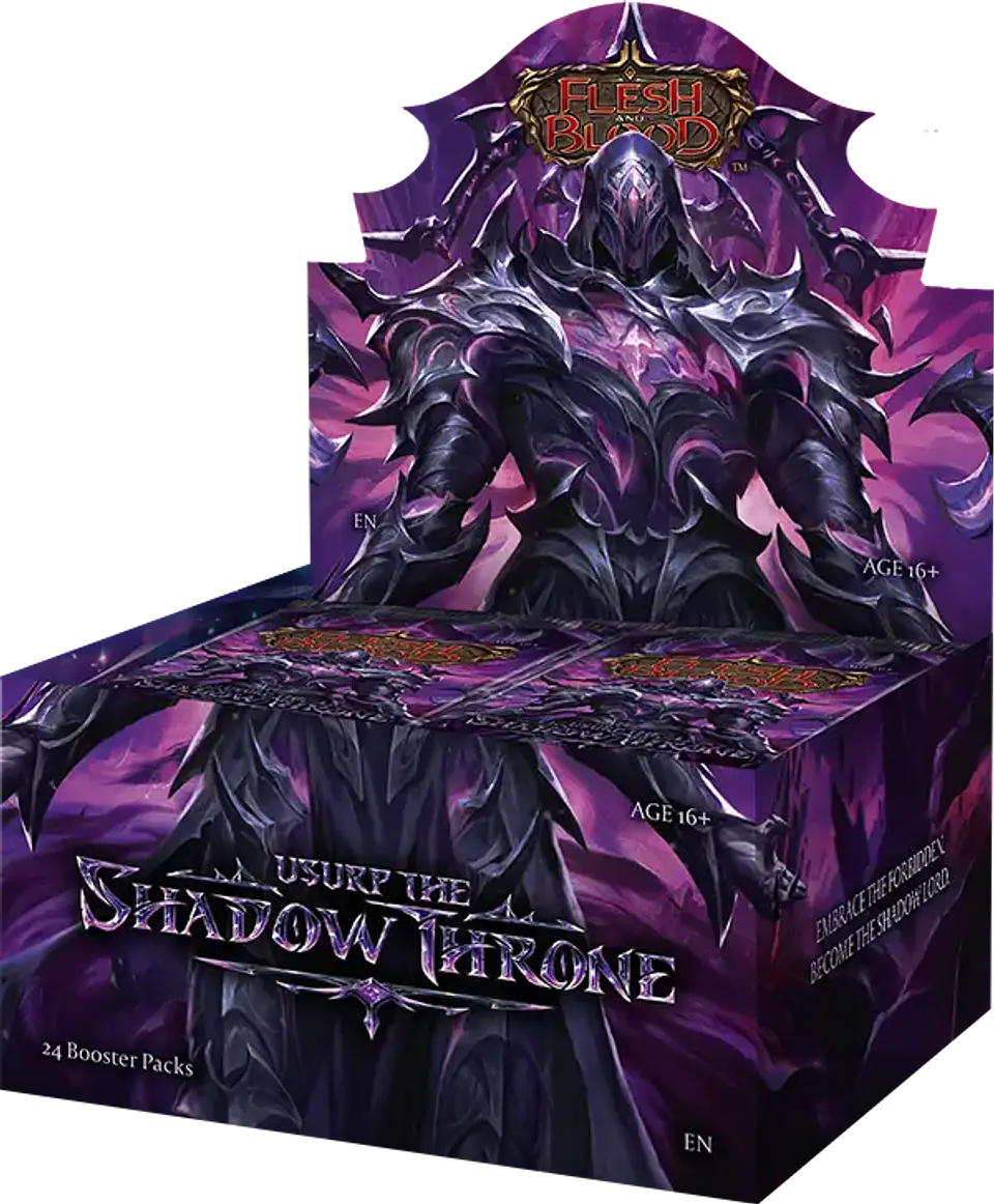 Flesh and Blood TCG: Usurp the Shadow Throne Booster Display - Inglés 1