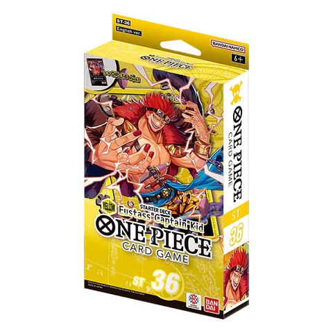 One Piece Starter Deck Eustass "Captain" Kid ST36 - Inglés