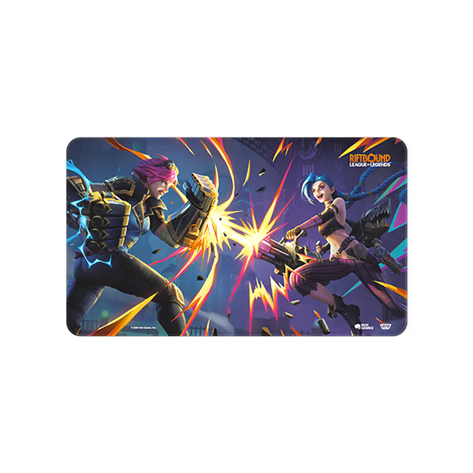 Playmat Riftbound - Vendetta - Vi vs Jinx 1