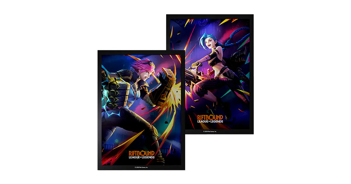 Card Sleeves Riftbound - Vendetta - Vi vs Jinx